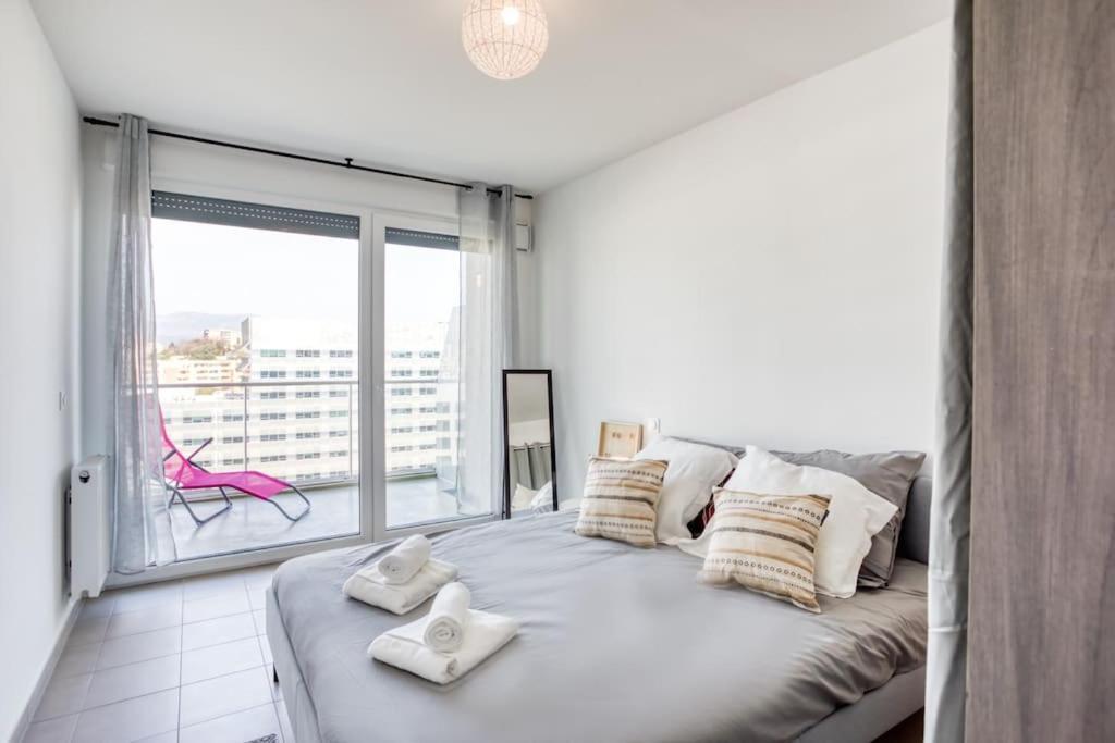 L17 Arenas Suite 3 Balconies 5Mins To The Sea Niza Exterior foto