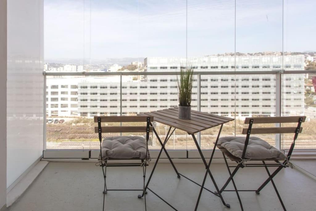 L17 Arenas Suite 3 Balconies 5Mins To The Sea Niza Exterior foto